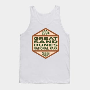 Great Sand Dunes National Park & Preserve badge Tank Top